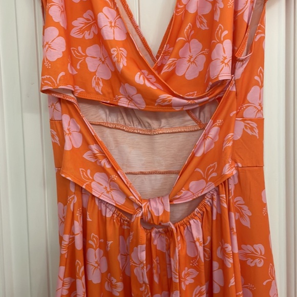 Bebop XL pink/orange dress - Picture 4 of 6